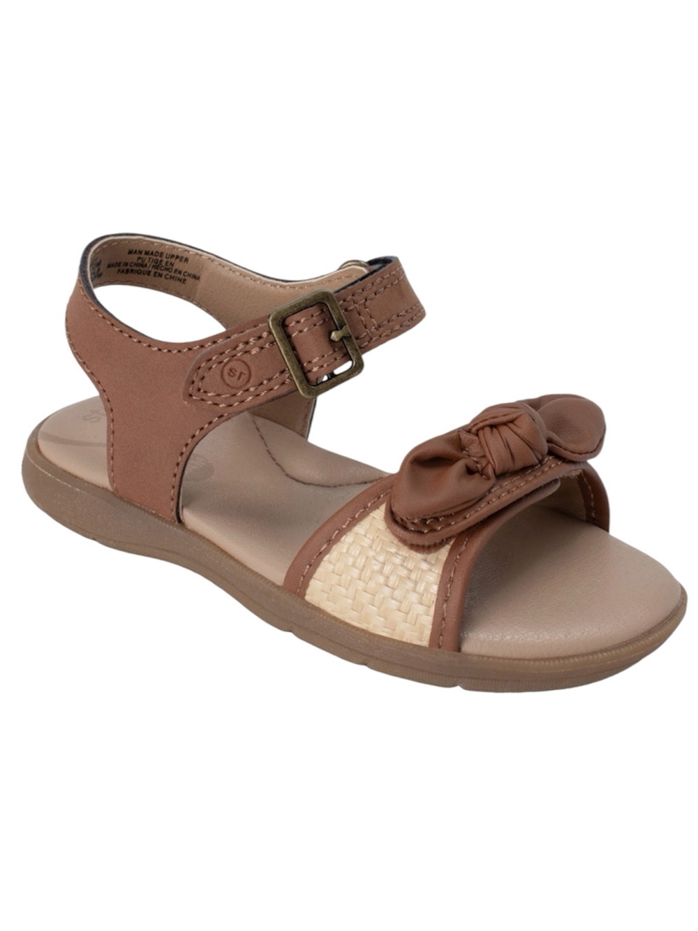 Stride Rite Kids' Whitney Sandal in Raffia
